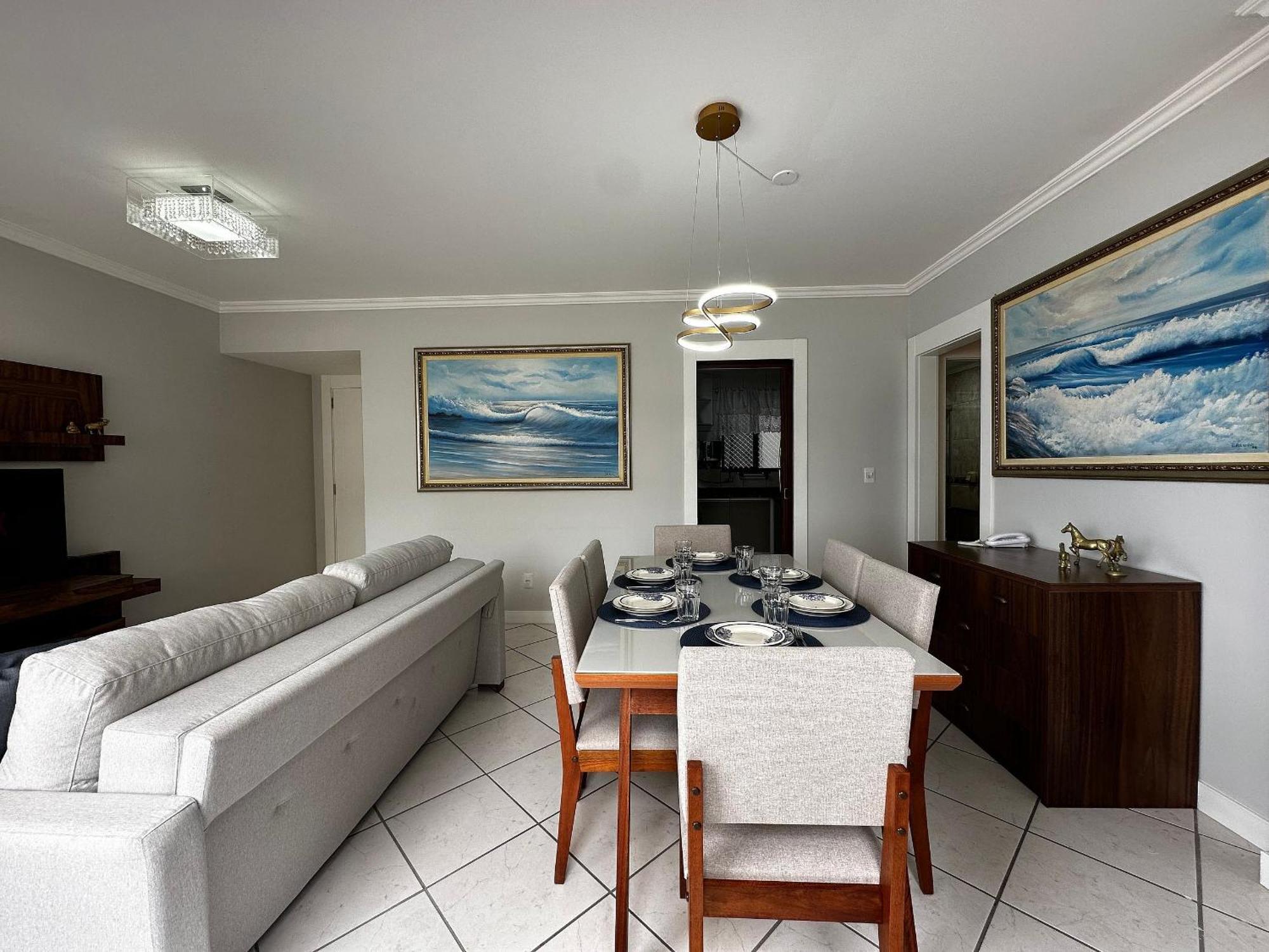 Apartamento It01- 3 Quartos| Vista Mar| Centro| Tela Protecao